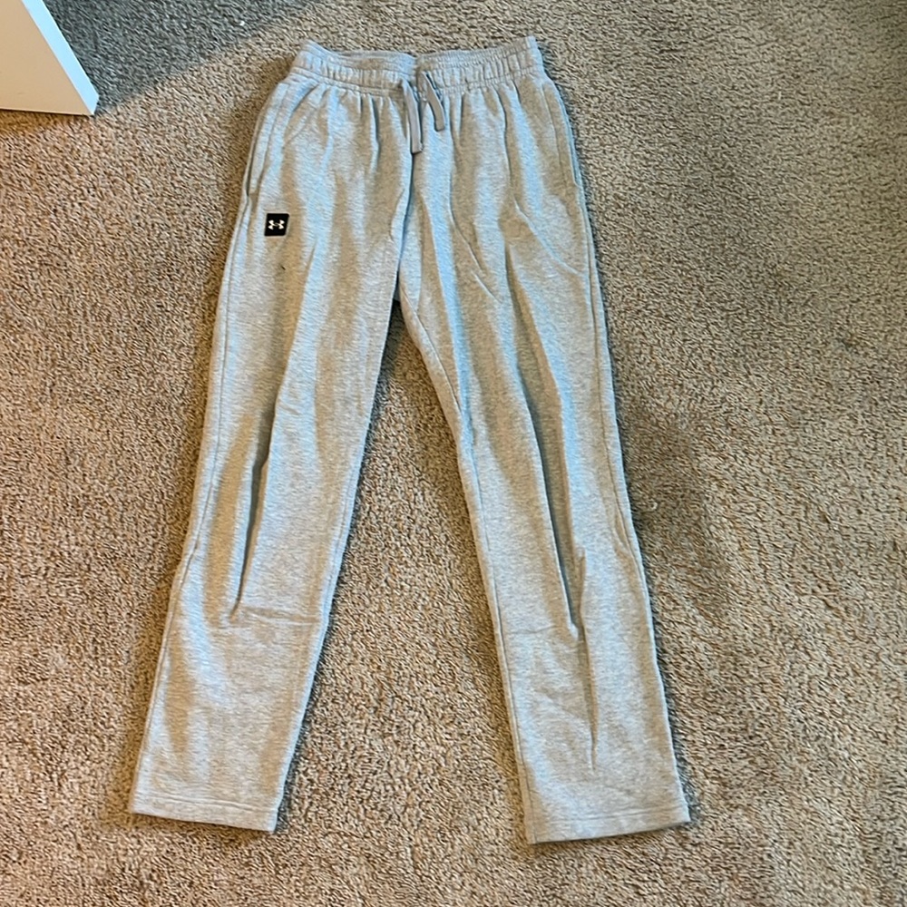 Grey Nike sweatpants